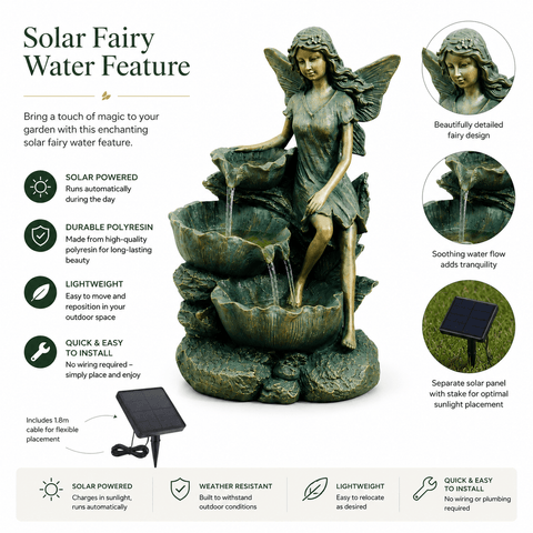Smart Garden Fairy Falls Cascade Water Feature