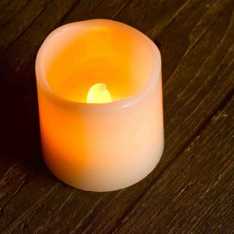Smart Garden Candles Smart Garden Flameless Flickering LED Tealight Candle, Votive 4 Pack