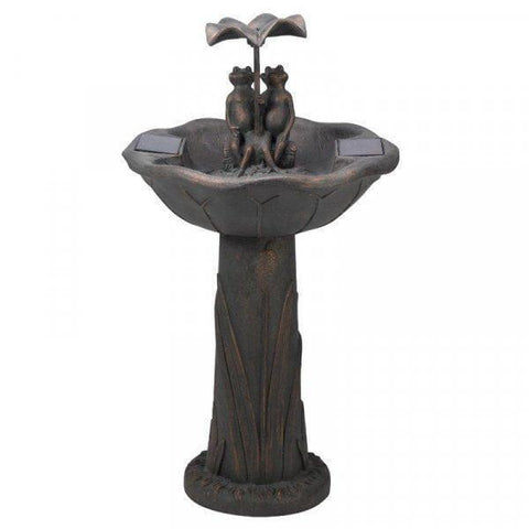 Smart Garden Water Feature Smart Garden Frog Frolics Solar Fountain