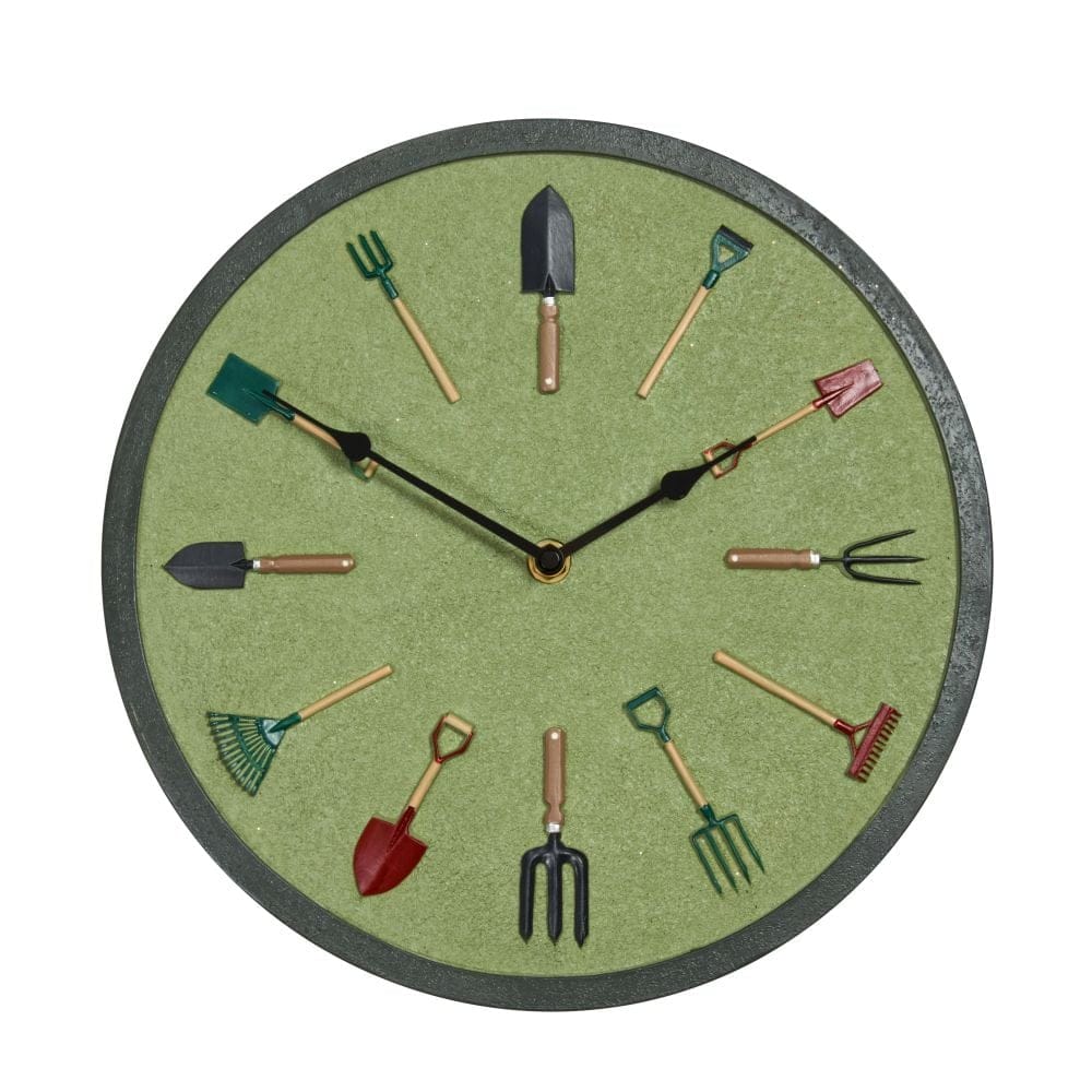 Smart Garden Garden Tools Clock 12" - Sage