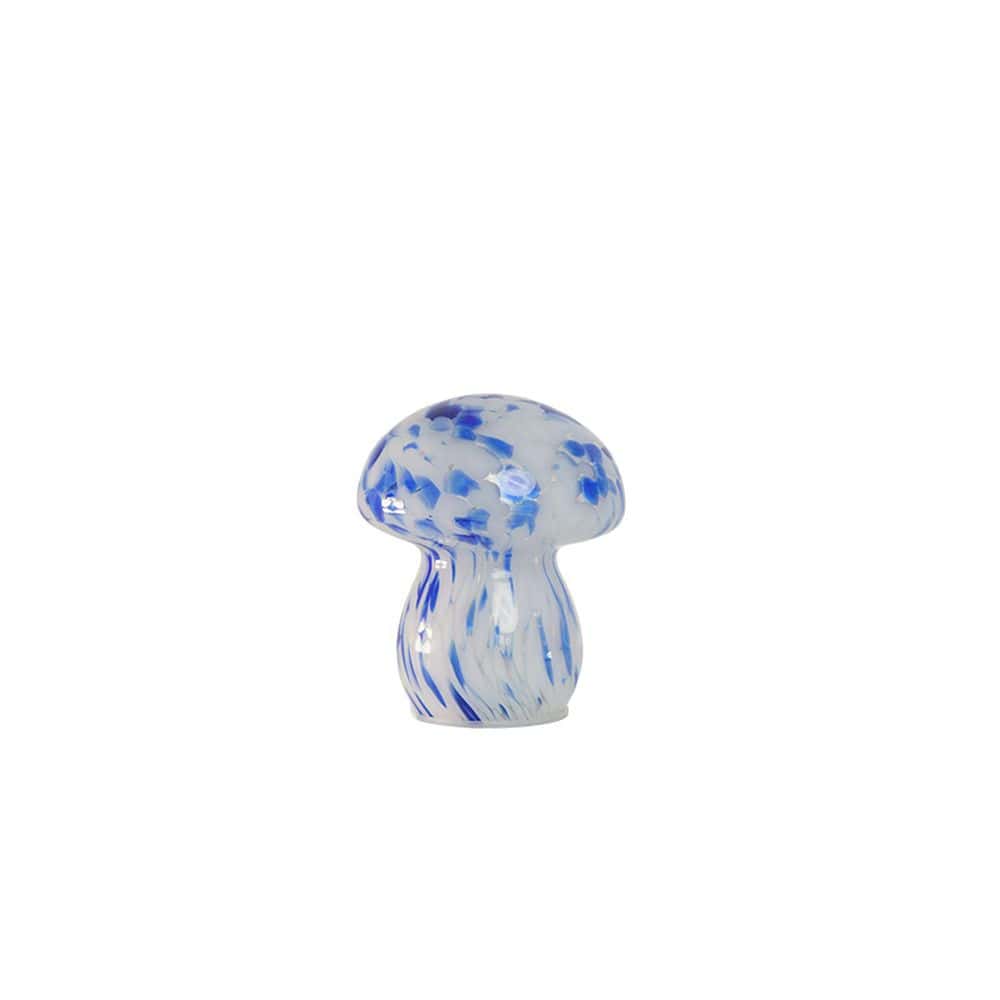 Smart Garden GlassArt Mushroom - Blue and White