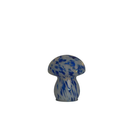 Smart Garden GlassArt Mushroom - Blue and White