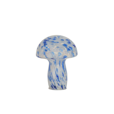 Smart Garden GlassArt Mushroom - Large - Blue and White