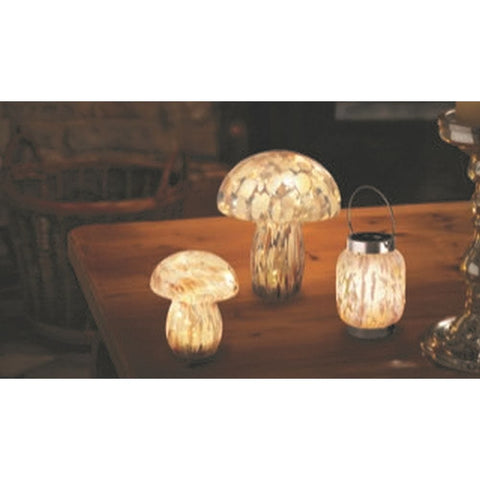 Smart Garden GlassArt Mushroom - Pink and White