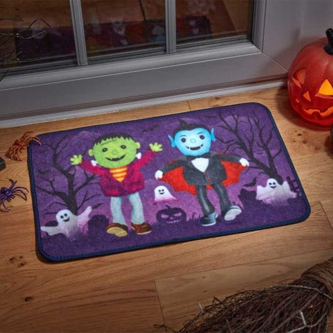 Smart Garden Halloween Doormats Smart Garden Halloween Frankie and Drac Mat