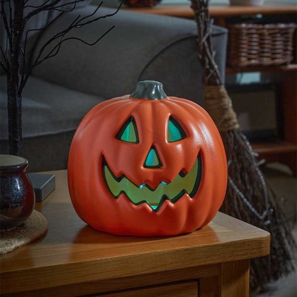 Smart Garden Halloween Lit Decor Smart Garden Halloween Glowing Jack-O'-Lantern