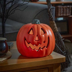 Smart Garden Halloween Lit Decor Smart Garden Halloween Glowing Jack-O'-Lantern