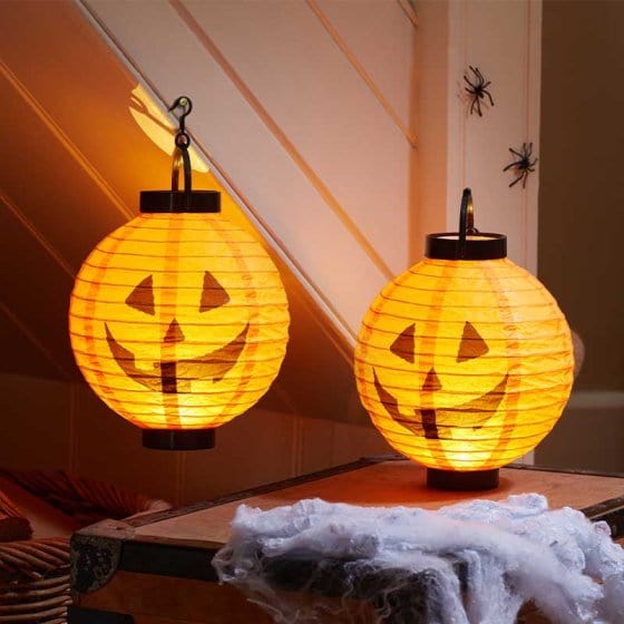 Smart Garden Halloween Lit Decor Smart Garden Halloween Jack-o'-lanterns Twin Pack