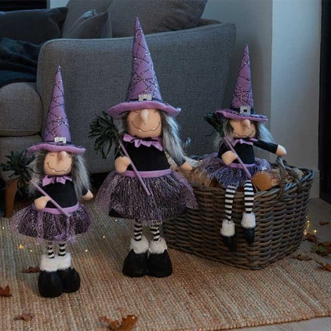 Smart Garden Halloween Home Decor Smart Garden Halloween Purple Witch Dangly Legs