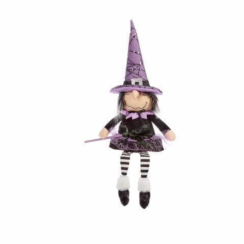 Smart Garden Halloween Home Decor Smart Garden Halloween Purple Witch Dangly Legs