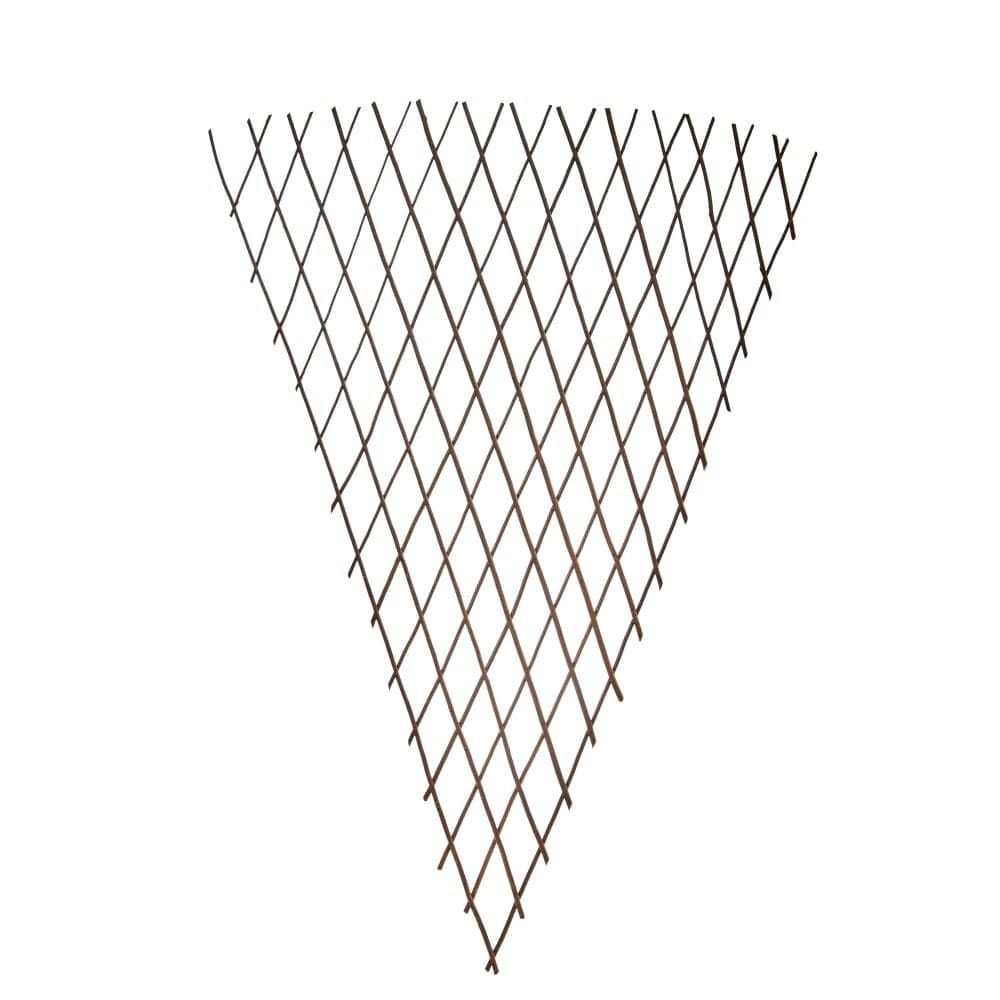 Smart Garden Heavy Duty Expanding Fan Trellis - Slate Grey 1.8 x 0.9m
