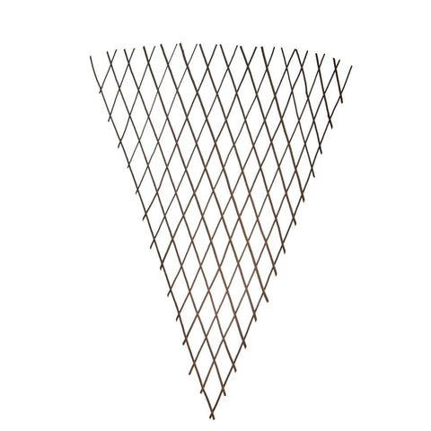 Smart Garden Heavy Duty Expanding Fan Trellis - Slate Grey 1.8 x 0.9m