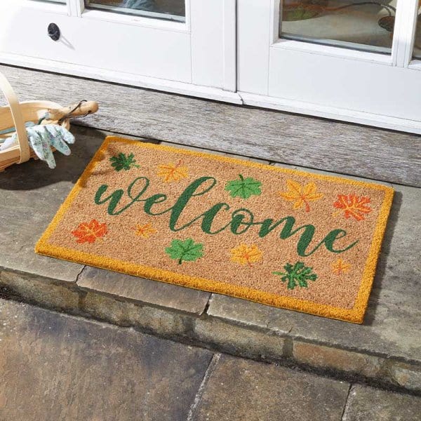 Smart Garden Door Mats Smart Garden Leafy Welcome Door Mat