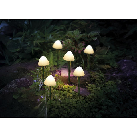 Smart Solar LumiShrooms XL - Wired Set of 6