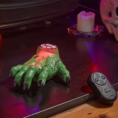 Smart Garden Halloween Moving Figures Smart Garden Moving Horror Hand Grizzly Green Halloween Decoration – 6x17cm