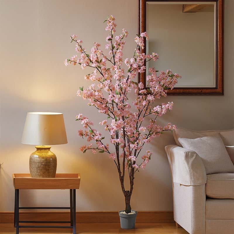 Smart Garden Faux Topiary Trees Smart Garden Pink Cherry Tree 140cm