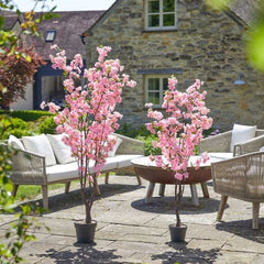 Smart Garden Faux Topiary Trees Smart Garden Pink Cherry Tree 140cm