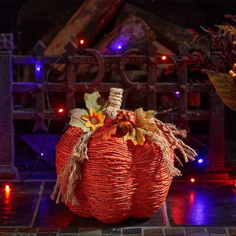 Smart Garden Autumn Decor Smart Garden Raffia pumpkin XL - Orange