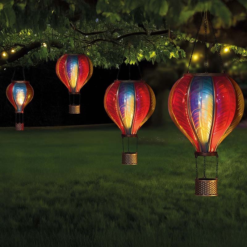 Smart Solar Rainbow Flaming Balloon - Mini