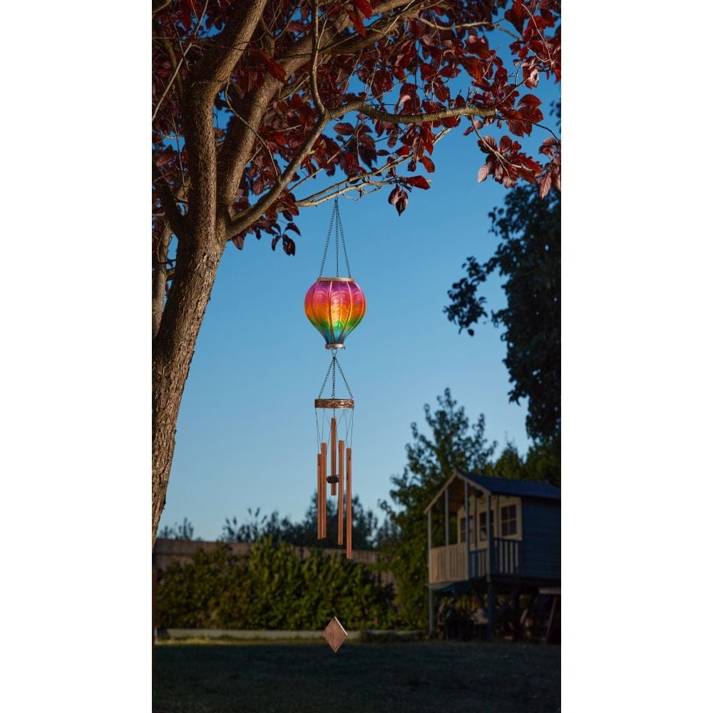 Smart Solar Rainbow Windchime