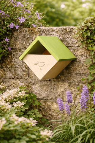 Gardman Nest Boxes Smart Garden Robin Nest Box - Green