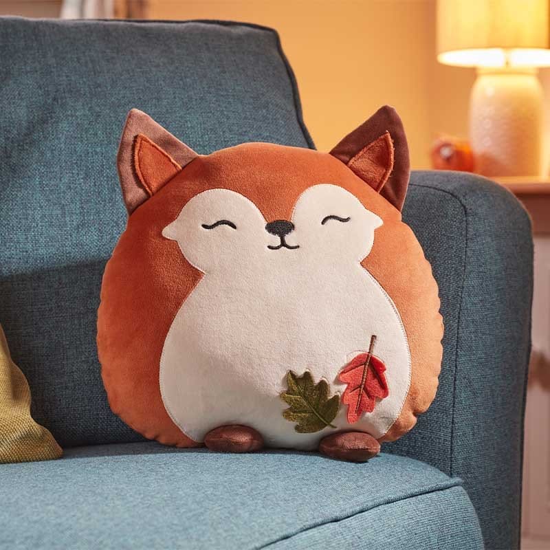 Trowell Garden Centre Autumn Decor Smart Garden 'Squeezy Fox' Design Plush Decoration – 30cm