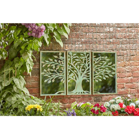 Smart Garden TreeLife Looking Glass Mirror - Verdigris