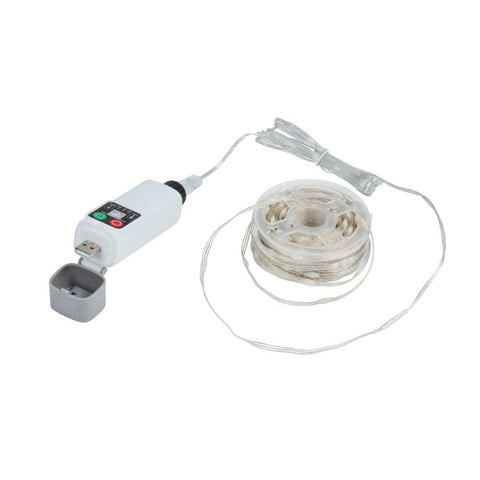 Smart Garden TwoTone Rechargeable String Lights - 100 LEDs - Warm/Multi