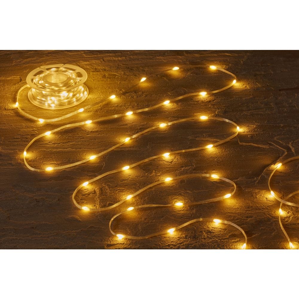 Smart Garden TwoTone Rechargeable String Lights - 200 LEDs - Warm/Cool