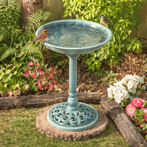 Smart Garden Verdigris Bird Bath