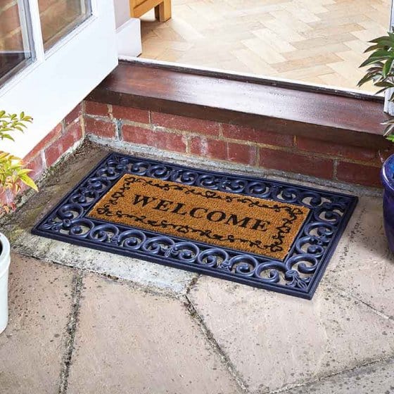 Smart Garden Door Mats Smart Garden Welcome Decoir Mat Insert 23 x 53cm