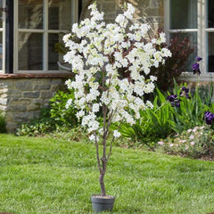 Smart Garden Faux Topiary Trees Smart Garden White Cherry Tree 170cm