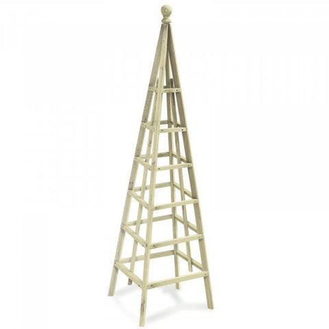 Smart Garden Obelisks Smart Garden Woodland Obelisk 1.9m - Tan