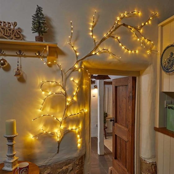 Smart Solar Mains Powered Lighting Smart Solar 144 LED Light Vine Warm White