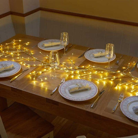 Smart Solar Mains Powered Lighting Smart Solar 144 LED Light Vine Warm White