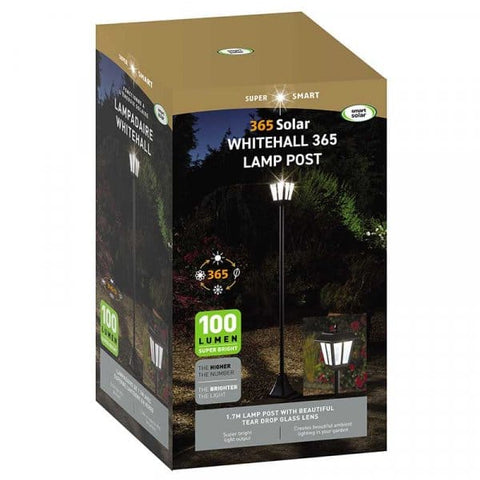 Smart Solar 365 Whitehall Lamp Post 1.7m