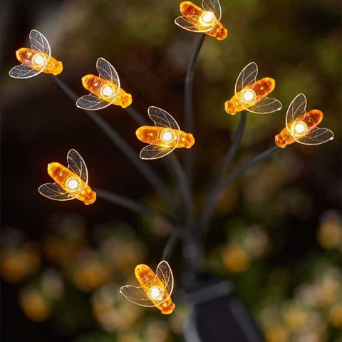 Smart Solar Stake Lights Smart Solar 8-Stem Bee Lights Stake Light