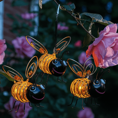 Smart Solar Decorative Lighting Smart Solar Bee Bug Light 3 Pack