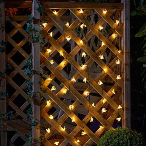 Trowell Garden Centre Smart Solar Bee String lights (50)