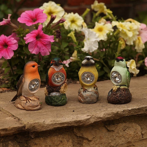 Smart Solar Flood & Spot Lights Smart Solar Bird Spots - Assorted Designs