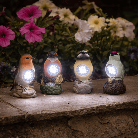 Smart Solar Flood & Spot Lights Smart Solar Bird Spots - Assorted Designs