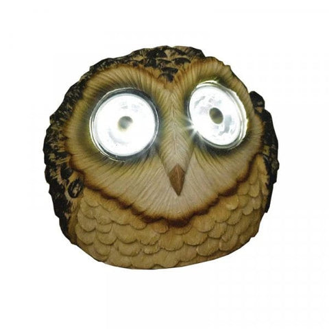 Smart Solar Decorative Lighting Smart Solar Bright Eye Owls - Brown