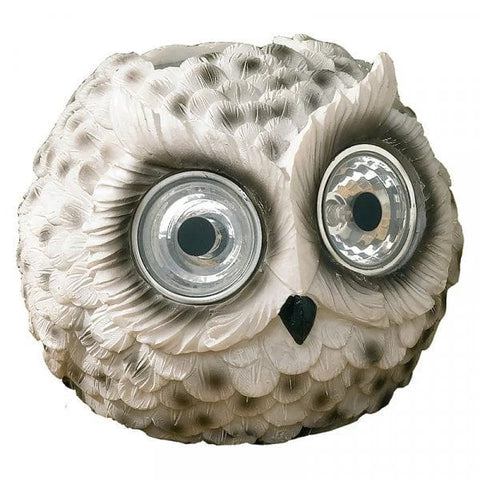 Smart Solar Decorative Lighting Smart Solar Bright Eye Owls - Grey