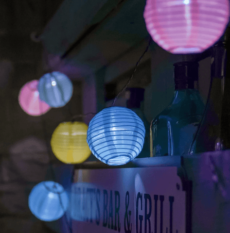 Smart Solar Chinese Lanterns