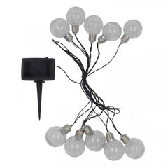 Smart Solar Lanterns Smart Solar Crackle Globe Lights (Set of 10)