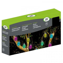 Smart Solar Lanterns Smart Solar Crackle Globe Lights (Set of 10)