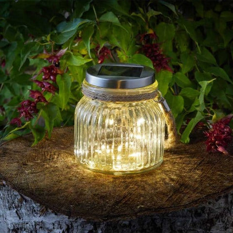 Smart Solar Lanterns Smart Solar Firefly Glass Jar