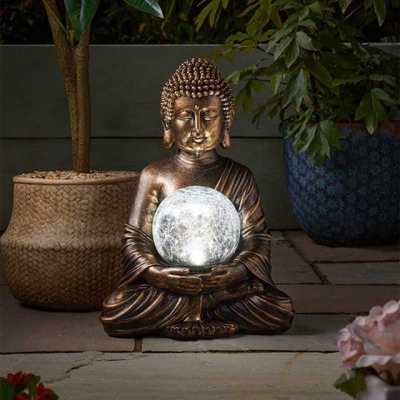 Smart Solar Decorative Lighting Smart Solar Gazing Buddha