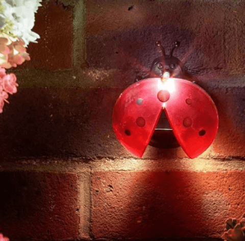 Smart Solar Decorative Lighting Smart Solar Lady Bug Light 4 pack