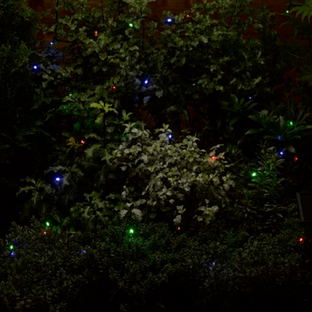 Smart Solar Outdoor lighting Smart Solar LED String Lights Multi-coloured 50